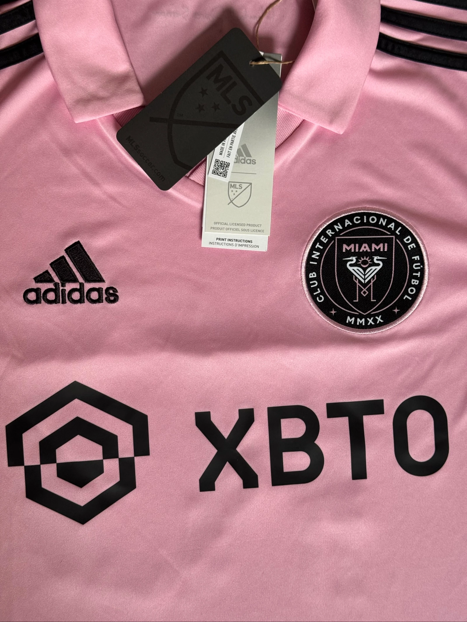 Authentic Adidas Inter Miami FC Messi 10 Aeroready Jersey Size XS New – photo 9